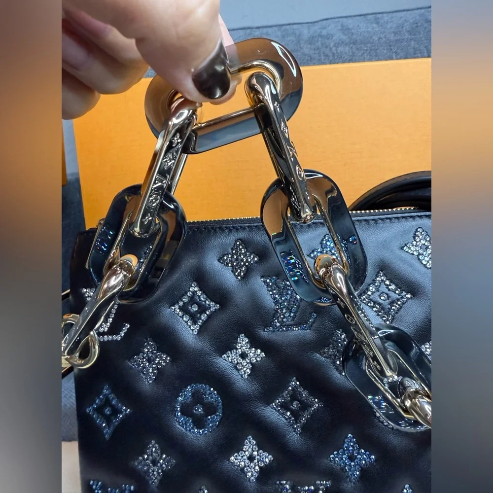 Louis Vuitton Coussin BB Rhinestones monogram bag